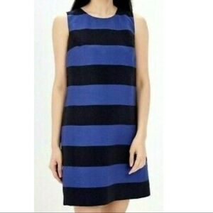 Banana Republic Rugby Striped Dress Blue Stripe Size 4